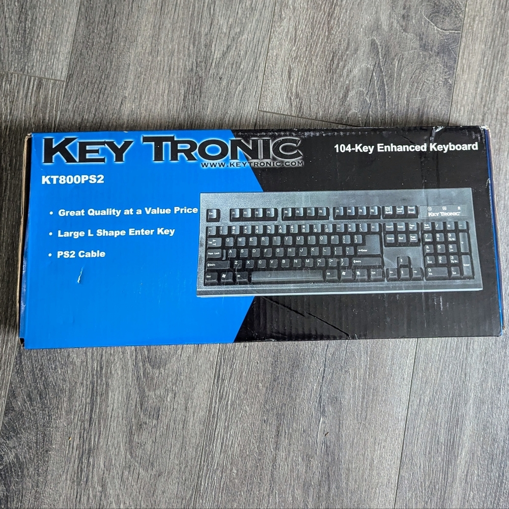 Black Keytronic Keyboard